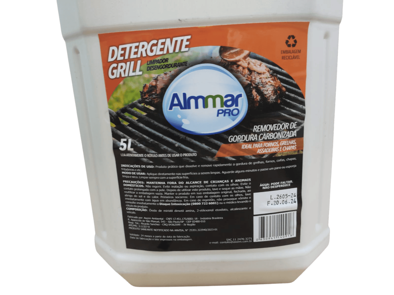 Detergente Grill 5L - Imagem 3