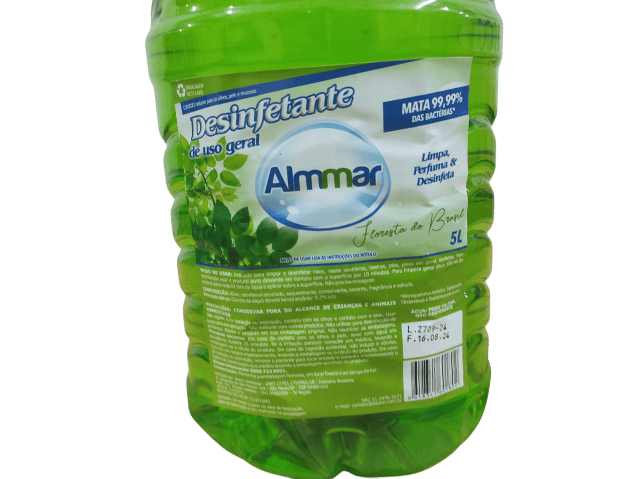 Desinfetante Floresta do Brasil 5L - Imagem 3